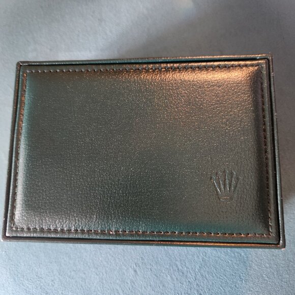 ROLEX Montres S.A. Geneve Switzerland 68.00.01. Watch Box ~ Wood Lined ~ EUC - Picture 3 of 3